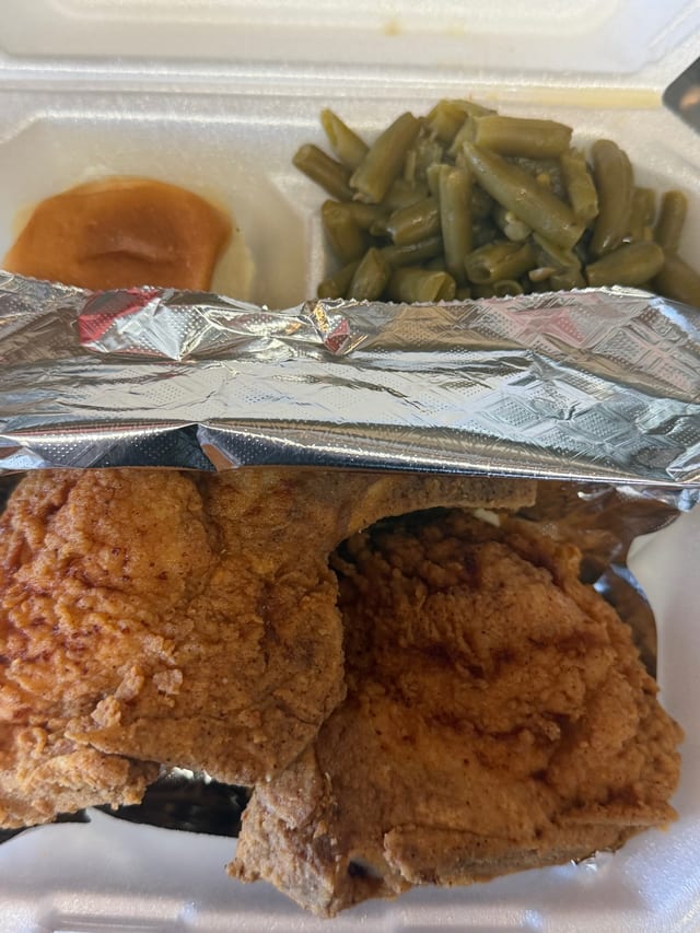 Pork Chop Plate.